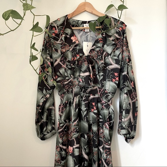 Johanna Ortiz x H&M Flouncy Dress BNWT - Picture 5 of 12